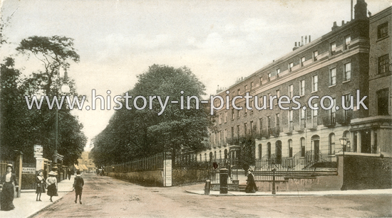 Highbury Park Terrace, Highbury, London. c.1905